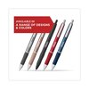 Sharpie S-Gel Premium Metal Barrel Gel Pen, Retractable, Medium 0.7 mm, Black Ink, Black Barrel, PK2, 2PK 2134918